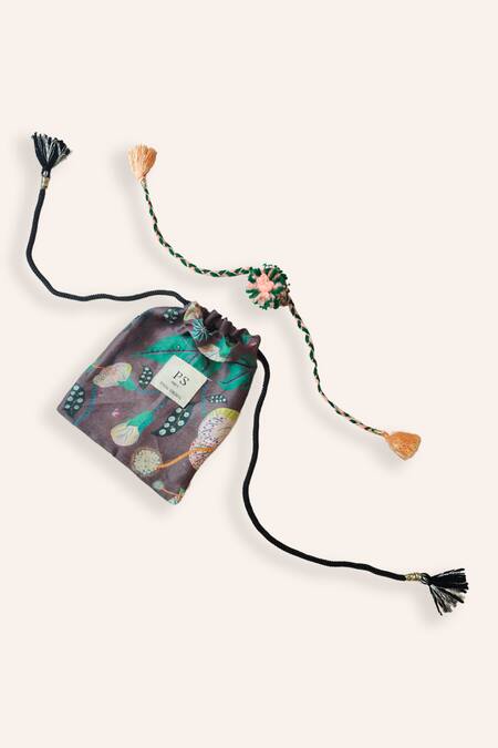 Buy Payal Singhal Accessories Brown Abutilon Print Gift Hamper Online at Aza Fashions Buy_Payal Singhal Accessories_Brown Abutilon Print Gift Hamper _Online_at_Aza_Fashions