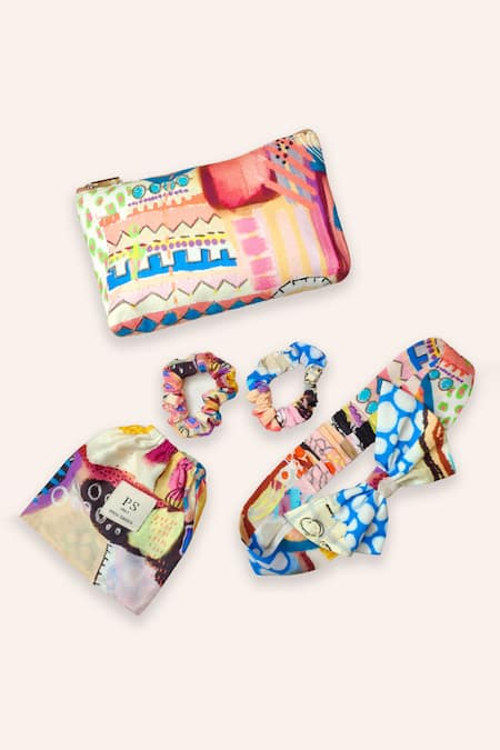 Payal Singhal Accessories Multi Color Trance Print Gift Hamper 