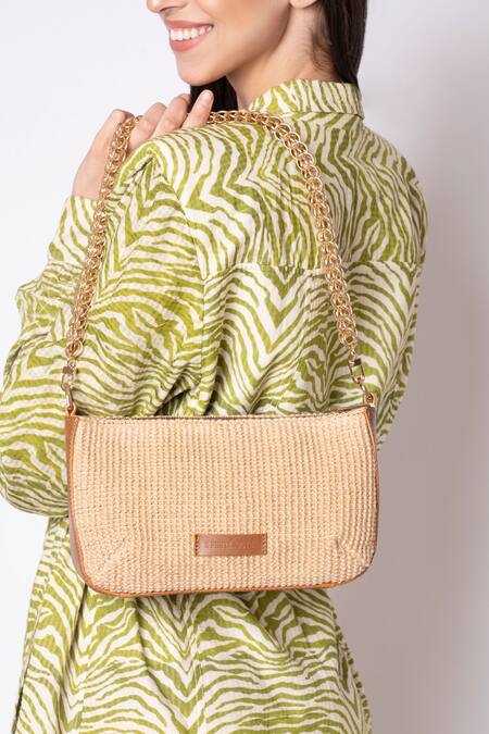 X Feet Above Seville Structured Organic Jute Bag 