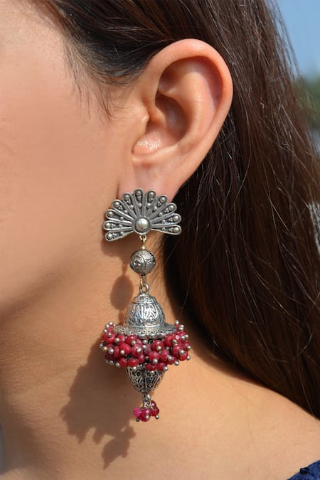 Dholki deals bead earrings