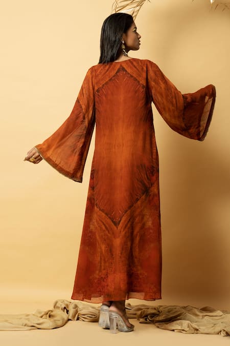 Label Shristi Chetani Abstract Pattern Kurta 