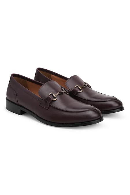 Hats Off Accessories Leather Slip-On Shoes 