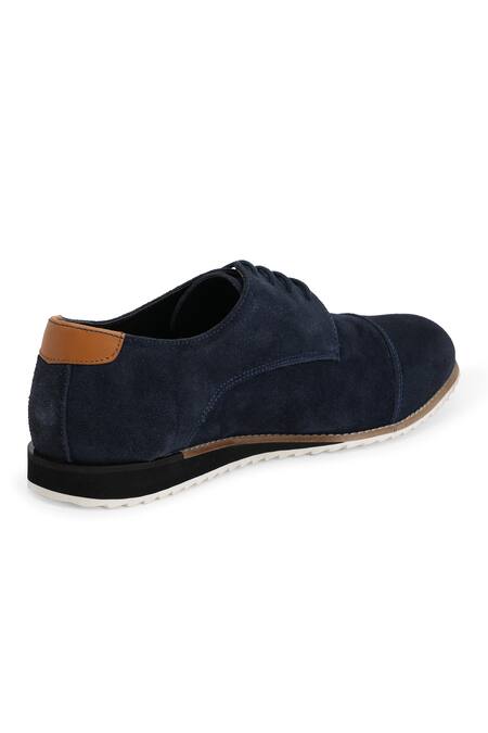 Shop_Hats Off Accessories_Blue Navy Leather Derby Shoes