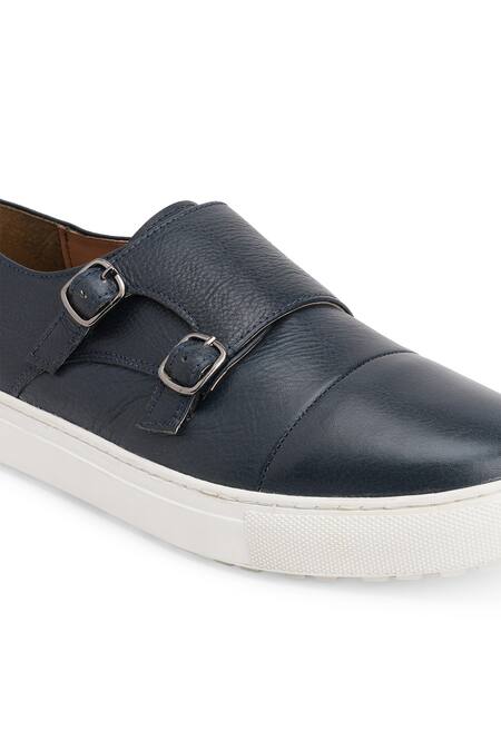 Hats Off Accessories Blue Casual Slip-on Shoes Online at Aza Fashions Hats Off Accessories_Blue Casual Slip-on Shoes_Online_at_Aza_Fashions