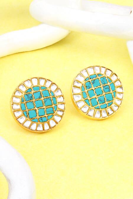 Egyptian Turquoise Earrings - MINU Jewels