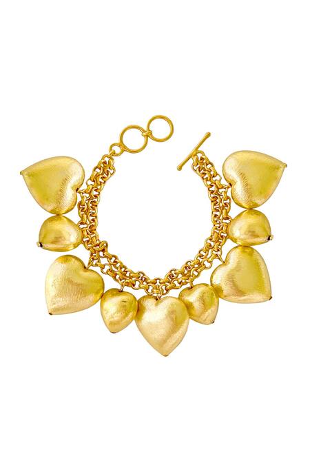 14K Gold Unique Marquise Shape Bracelet – FERKOS FJ