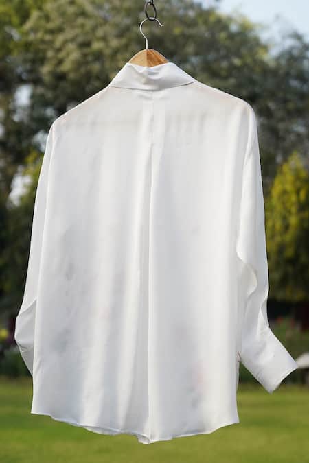 Kyra By Nina + Deepika English Roses Hand Painted Shirt 