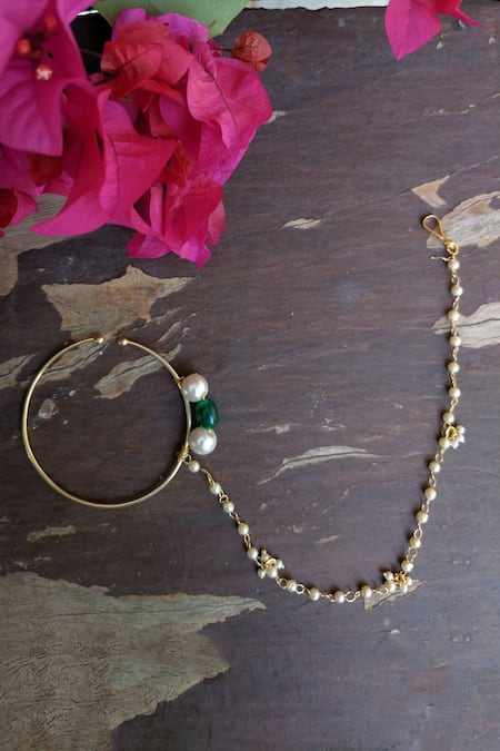 Riana Jewellery Bead Nath 