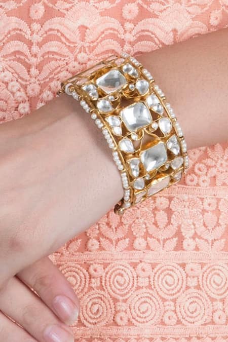 Riana Jewellery Cutwork Stone Bangle 