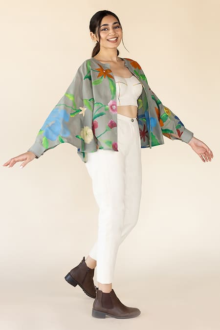 Buy_Purvi Doshi_Off White Handloom Cotton Embroidery Sweetheart Neck Corset_Online_at_Aza_Fashions