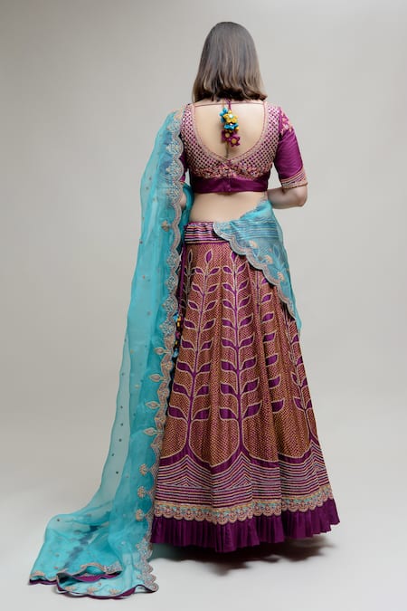 Naina Jain Bandhani Work Lehenga Set 