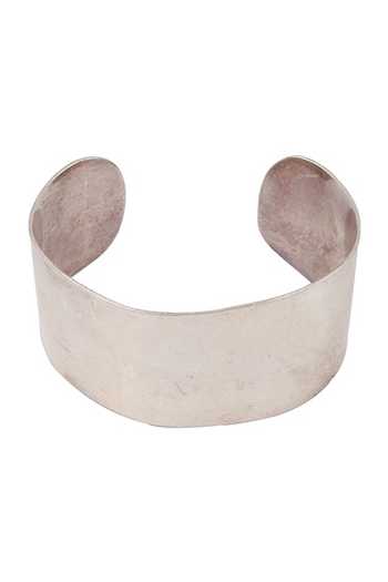 Shop Sangeeta Boochra Silver Plated Handcrafted Adjustable Bracelet at Aza Fashions Shop_Sangeeta Boochra_Silver Plated Handcrafted Adjustable Bracelet _at_Aza_Fashions