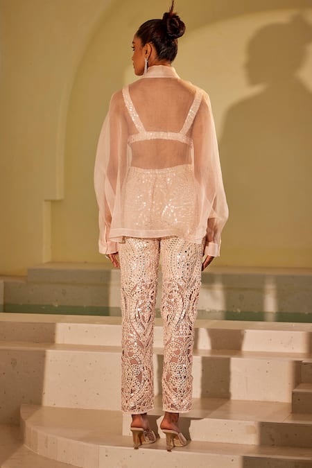 Twenty Nine Jali Patri Cutwork Bralette 