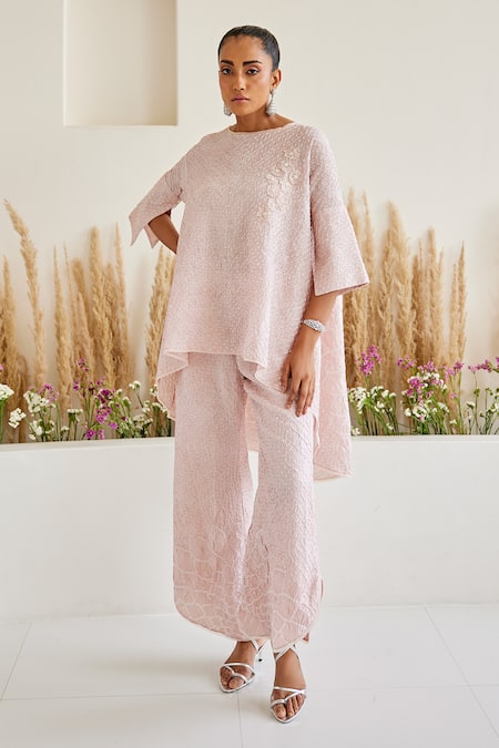 Twenty Nine Bandhani Long Asymmetric Top 