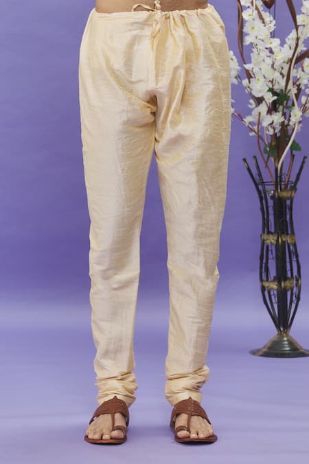 Shop_Arihant Rai Sinha_Wine Silk Geometric Printed Bundi Kurta Set _Online_at_Aza_Fashions