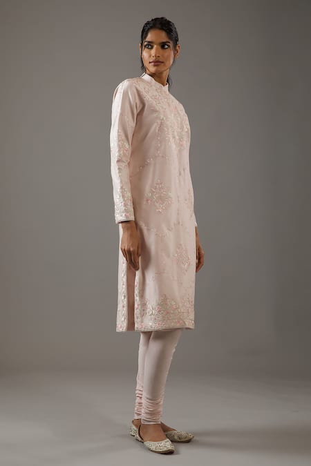 Balance by Rohit Bal Floral Hand Embroidered Kurta Set 