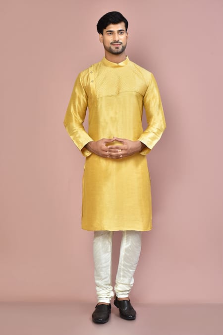 Arihant Rai Sinha Embroidered Yoke Kurta Set 
