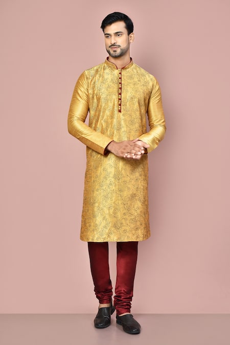 Arihant Rai Sinha Floret Embroidered Kurta 