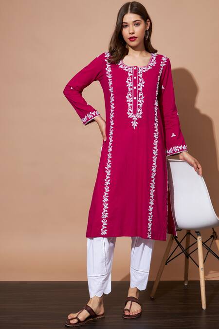 Full stitched designer cotton kurti (inclusive of all taxes