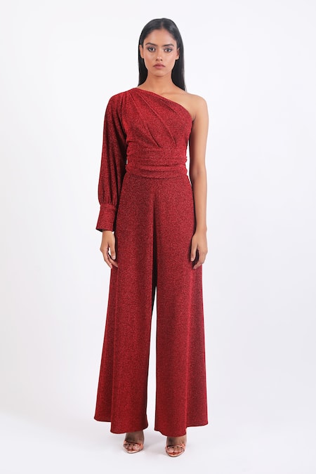 Swatee Singh One Shoulder Jumpsuit 