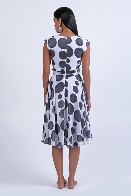 i.scenery by VERO MODA Black Polka Dot Dress