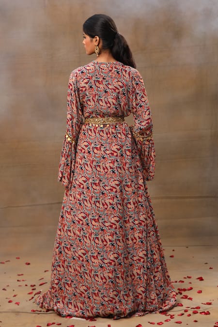 Mehak Murpana Sequin Embroidered Blouse Lehenga Set 