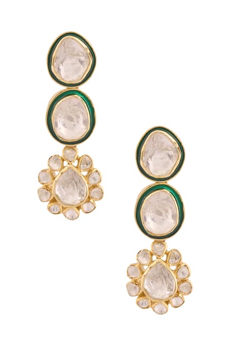 Ivorine Geometric Shaped Earrings 