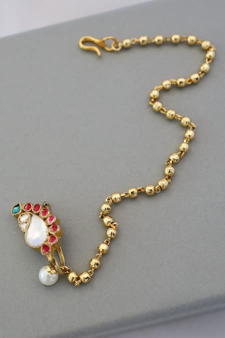 Paisley Pop Kundan Nosepin 