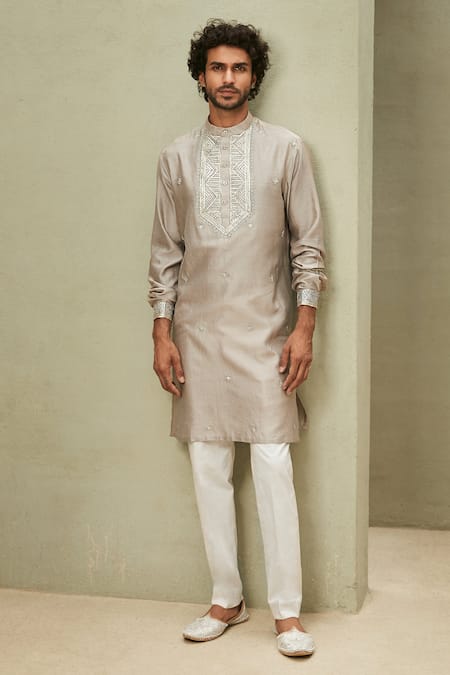 MATSYA Gota Work Kurta Set 