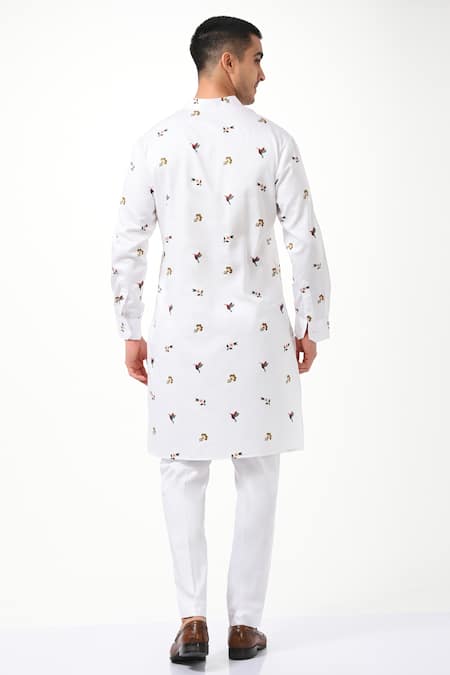 Taroob Moroccan Print Kurta Set 