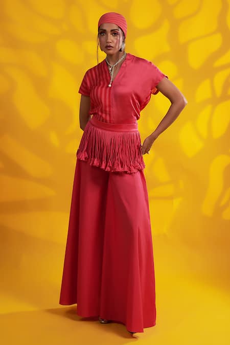 Jyoti Sachdev Iyer Cupro Tasseled Belt 