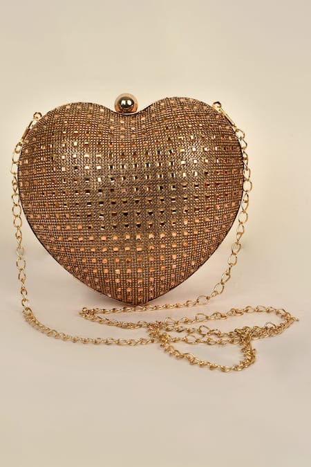 Alor Bags Dazzle Heart Clutch 