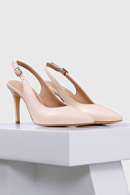 Oroh Beige Valencia Leather Pumps 