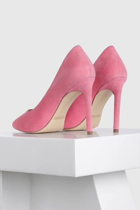 Oroh Pink Madrid Pointed Toe Pump Heels Online at Aza Fashions Oroh_Pink Madrid Pointed Toe Pump Heels _Online_at_Aza_Fashions