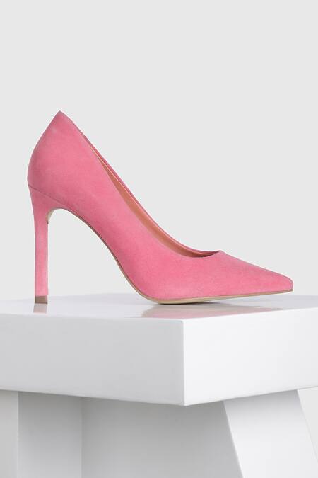 Shop Oroh Pink Madrid Pointed Toe Pump Heels Online at Aza Fashions Shop_Oroh_Pink Madrid Pointed Toe Pump Heels _Online_at_Aza_Fashions