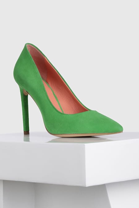 Oroh Green Madrid Pencil Pump Heels at Aza Fashions Oroh_Green Madrid Pencil Pump Heels _at_Aza_Fashions