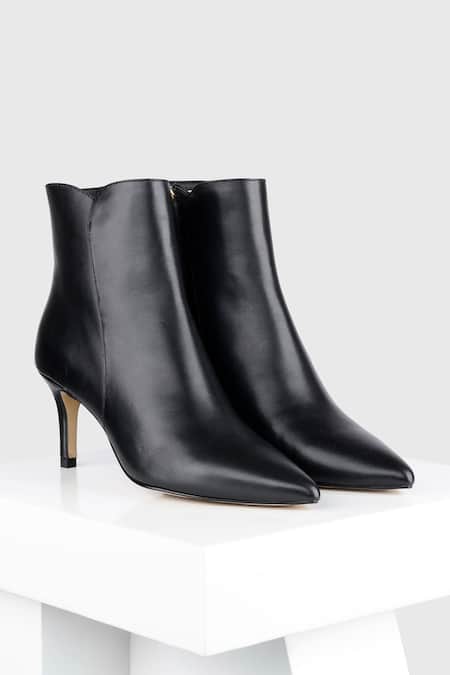 Oroh Black Carmona Leather Ankle Boot 