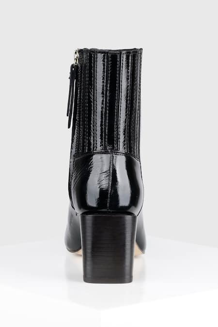 Buy_Oroh_Black Calafell Ankle Boots _Online_at_Aza_Fashions