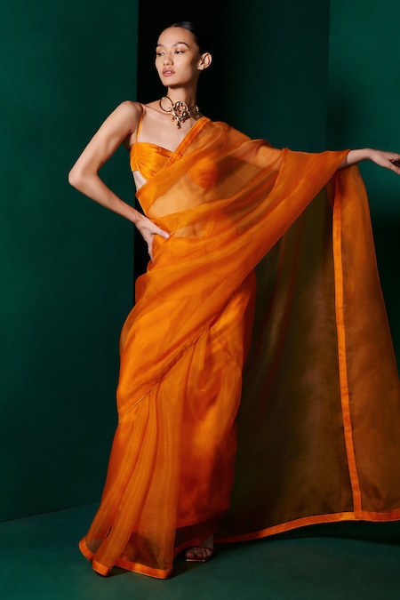 Stunning Yellow Plain Tissue Saree: Elegant & Timeless | Saree, Plain saree,  Tissue saree