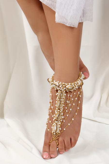 Buy | Multilayered Lock Snake Chain Anklet For Women 2021 Trend Gold  Butterfly 3Pcs/Set Foot Bracelet Anklets-Style 6-Eepleberry