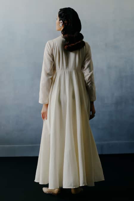 Avacara Neel Mirror Embroidered Anarkali 