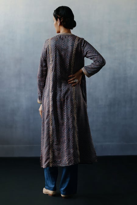 Avacara Fadat Print Kurta Pant Set 