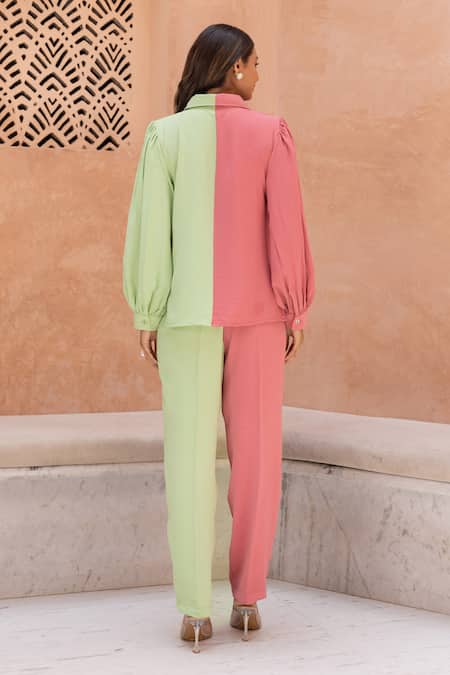 Clacive Summer Sleeveless Crop Top Set Woman 2 Pieces Fashion Bodycon Green  Pants Set Female Elegant Elastic Waist Trouser Suits