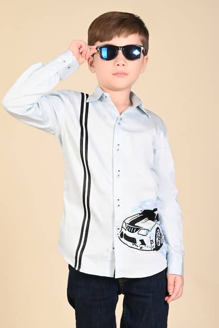 Hoity Moppet Whip Car Embroidered Shirt 