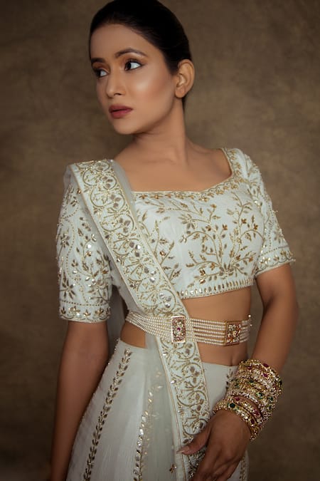 Queens Jewels Bridal Jadau Bead Embellished Kamarbandh 