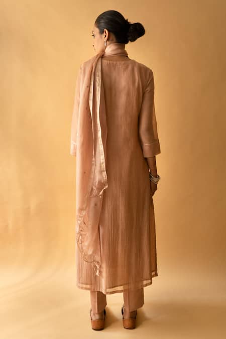 Apeksha Jain Label Gota Patti Embroidered Kurta Pant Set 