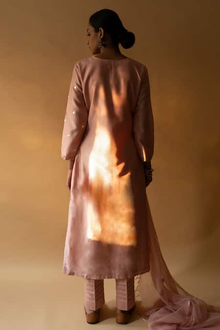 Apeksha Jain Label Kasab Embroidered Kurta Pant Set 