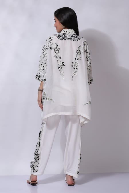 Sonali Gupta Patchwork Pocho & Pant Set 