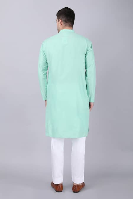 Buy Manish Nagdeo Blue Silk, Cotton Embroidery Floral Print Bundi And Kurta Set Online at Aza Fashions Buy_Manish Nagdeo_Blue Silk, Cotton Embroidery Floral Print Bundi And Kurta Set_Online_at_Aza_Fashions