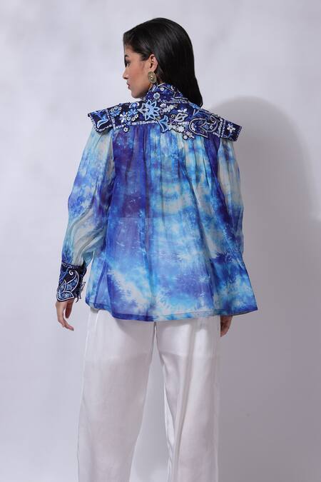 Sonali Gupta Hand Embroidered Top & Pant Set 